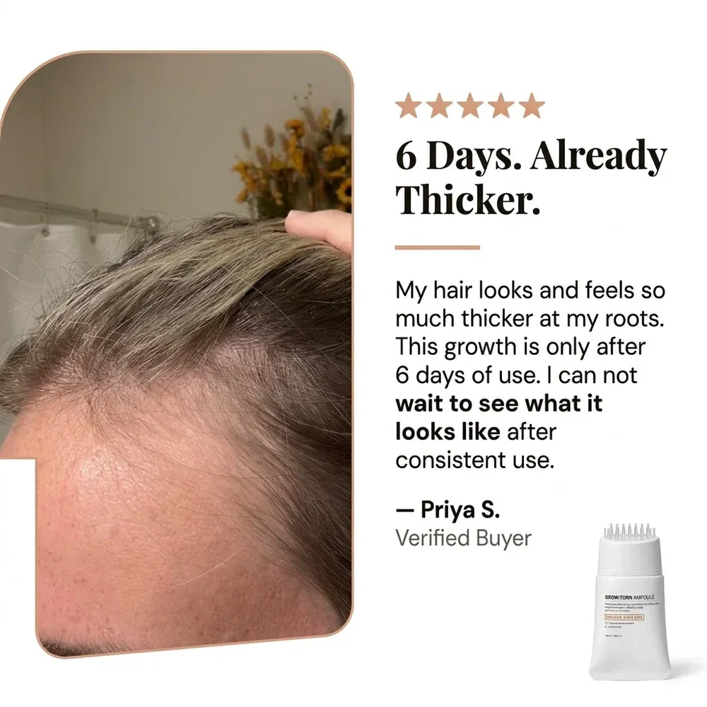 Exosome Hair Serum for Hair Regrowth