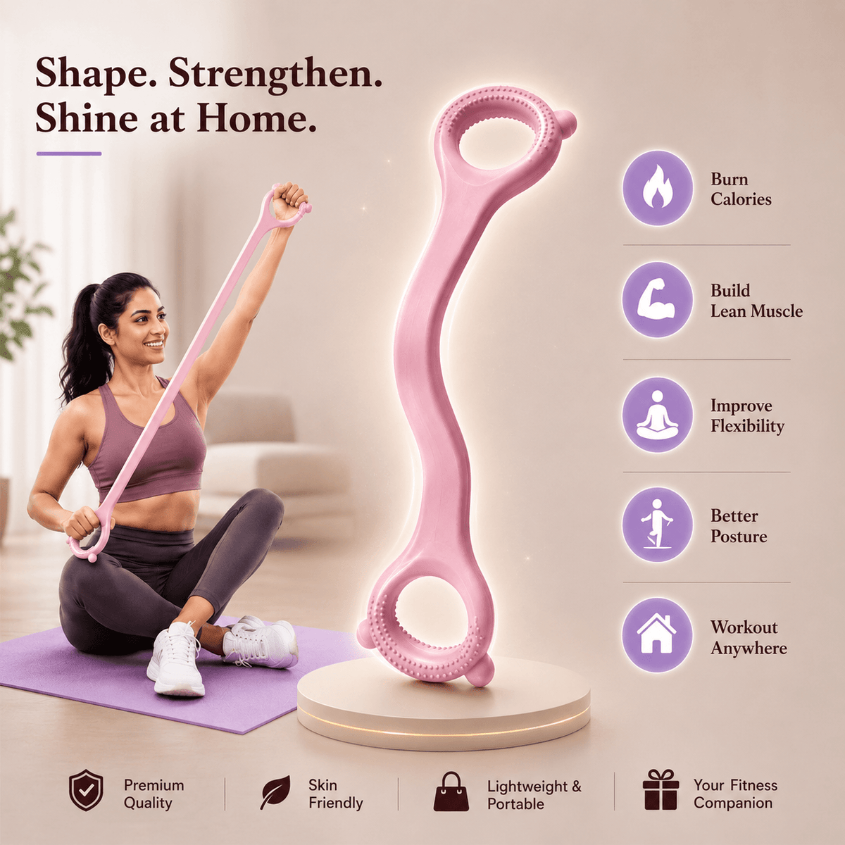 Figure 8 Resistance Band for Home Workouts