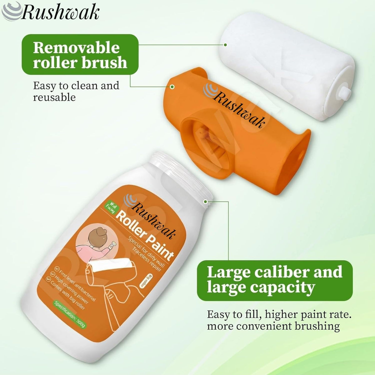 2-in-1 Wall Repair Roller