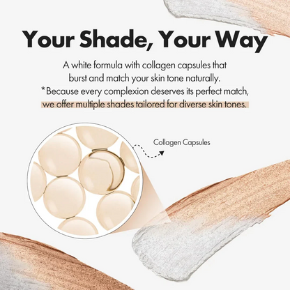 Color-Changing Foundation With Brush