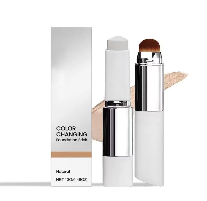 Color-Changing Foundation With Brush